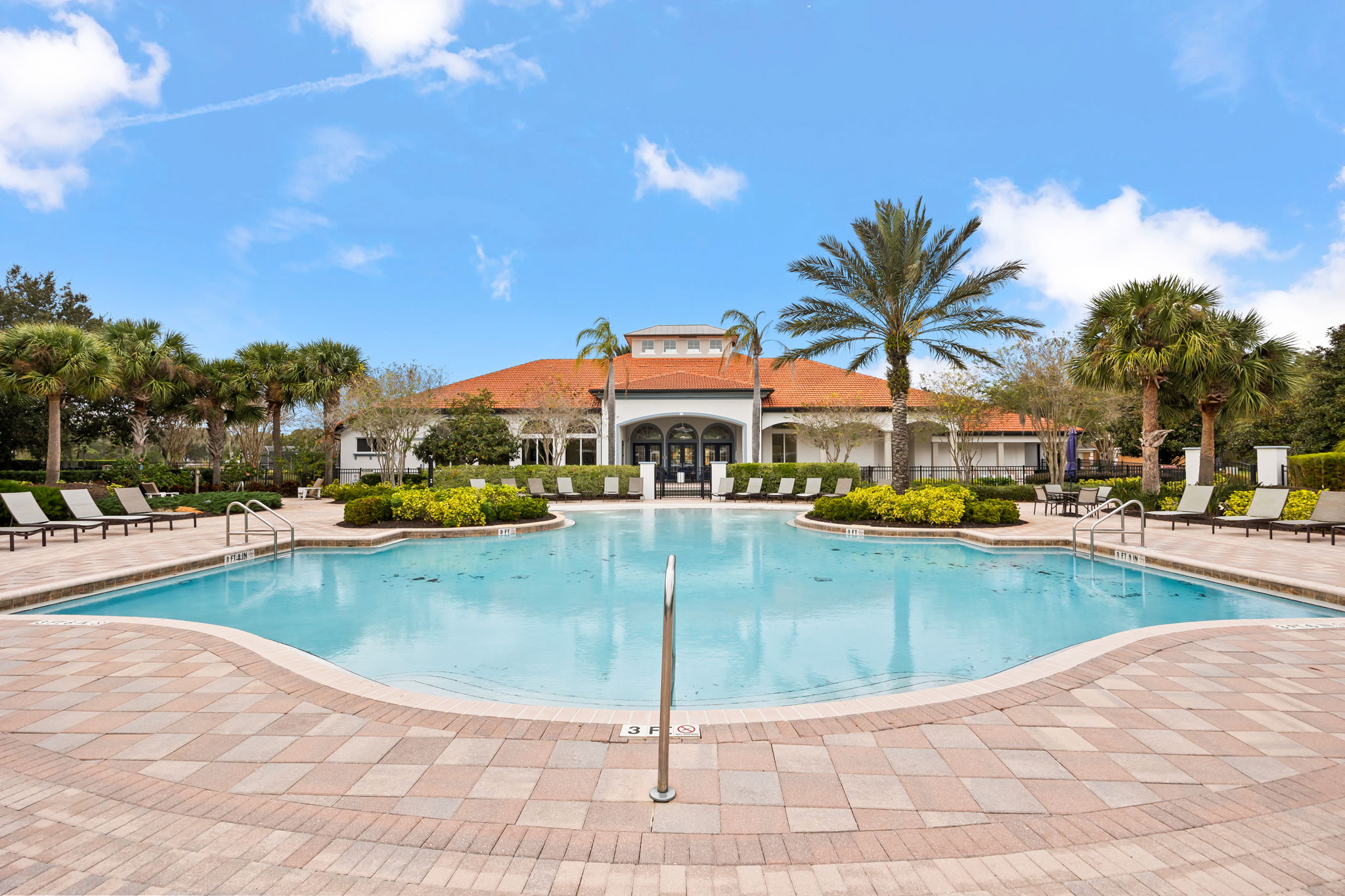 Resort-style community pool at Watersong Resort